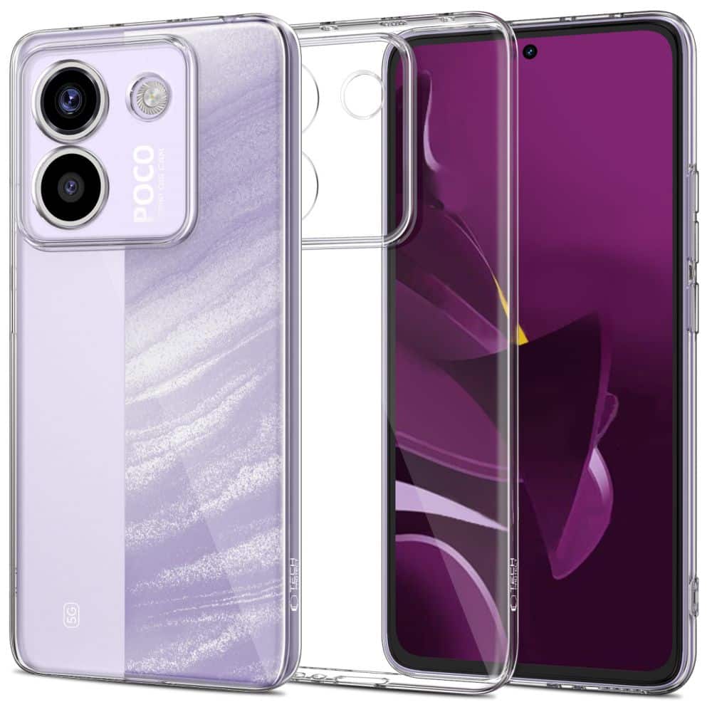TECH-PROTECT FLEXAIR MASKA ZA XIAOMI POCO M7 PRO 5G PROZIRNA