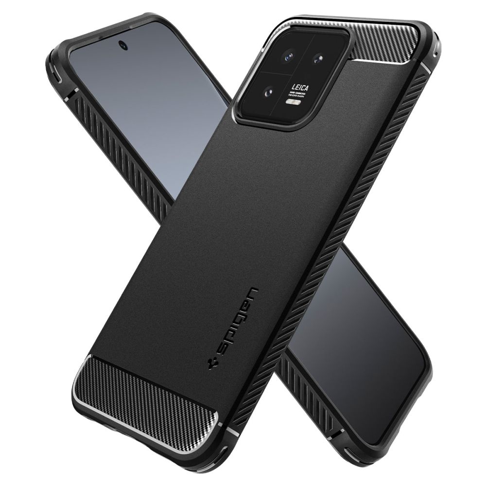 SPIGEN RUGGED ARMOR MASKA ZA XIAOMI 13 MAT CRNA
