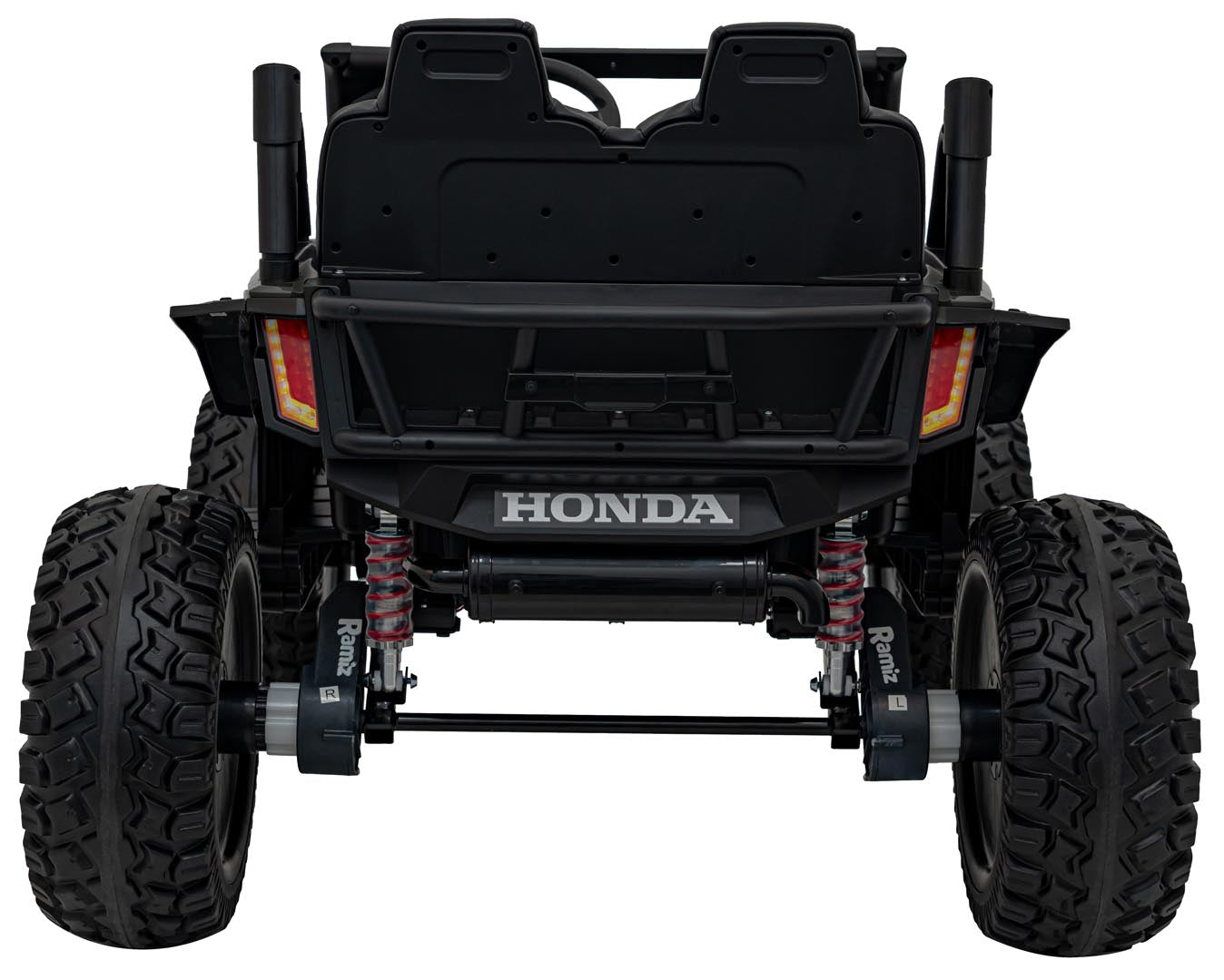 Licencirani buggy na akumulator HONDA 4x4 Off-Road - dvosjed - crni
