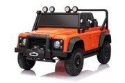 Licencirani auto na akumulator Land Rover Defender 110 SVX Concept - narančasti