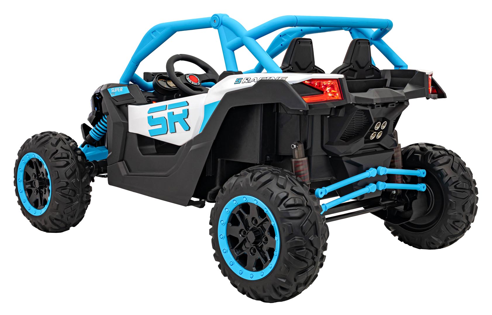 Buggy na akumulator SR SUPER 66 4x4 - dvosjed - plavi