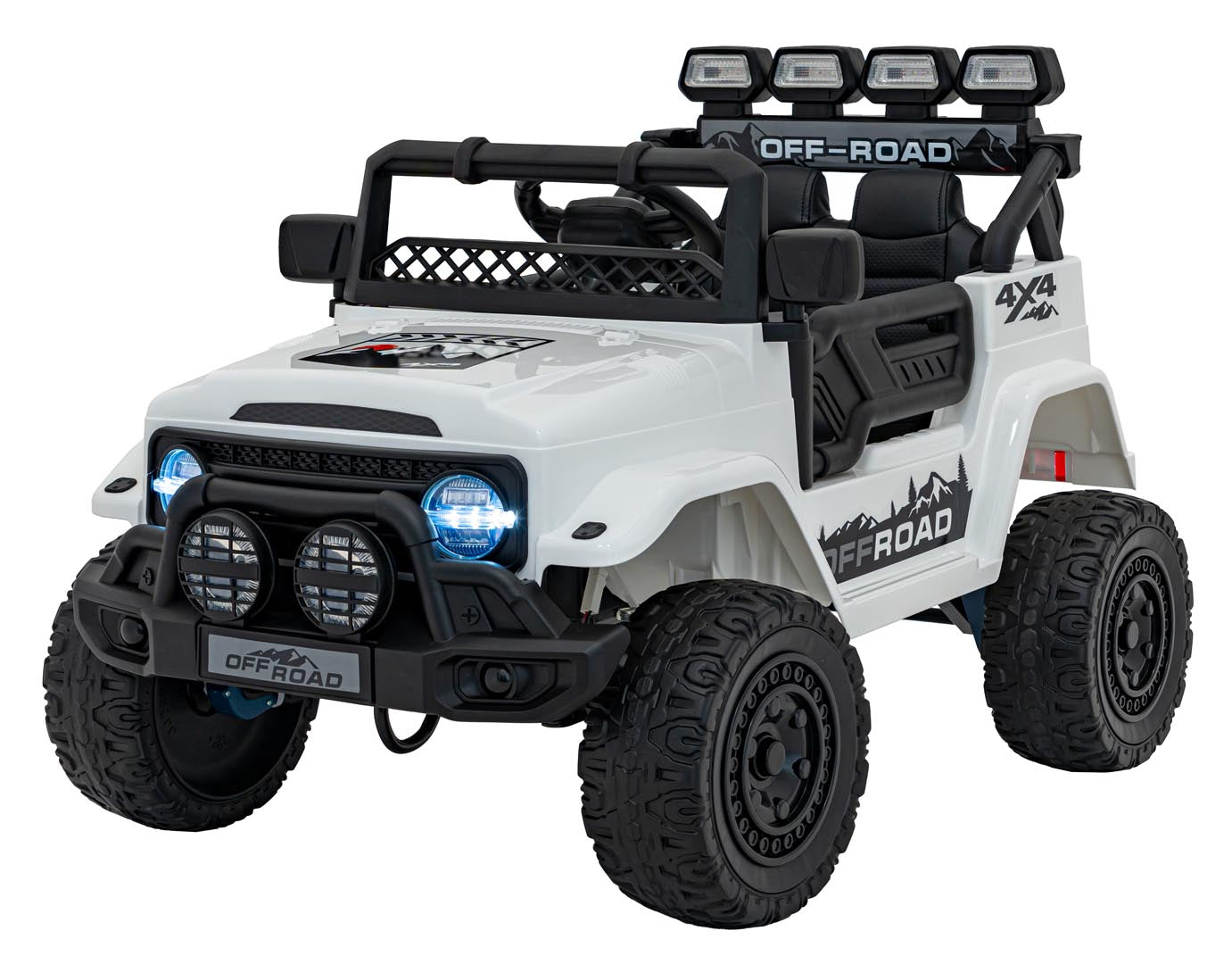 Auto na akumulator Off-Road CLIMBER 4x4 - bijeli