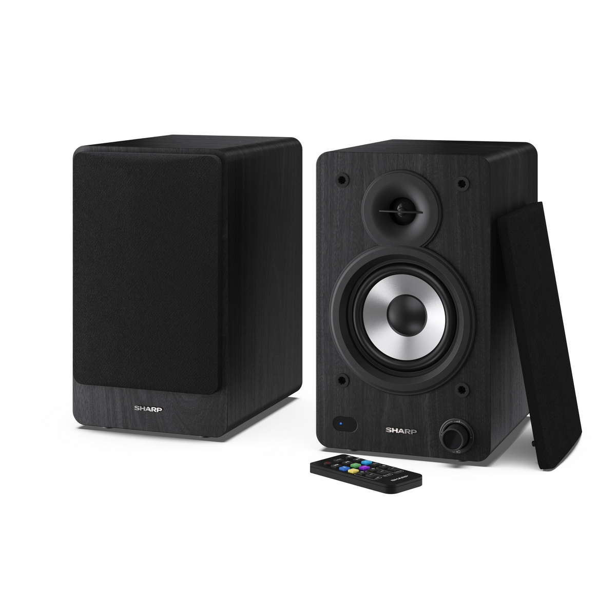 Sharp Bookshelf Speakers zvučnik Dvostazni Crno Žičano i bežično 60 W