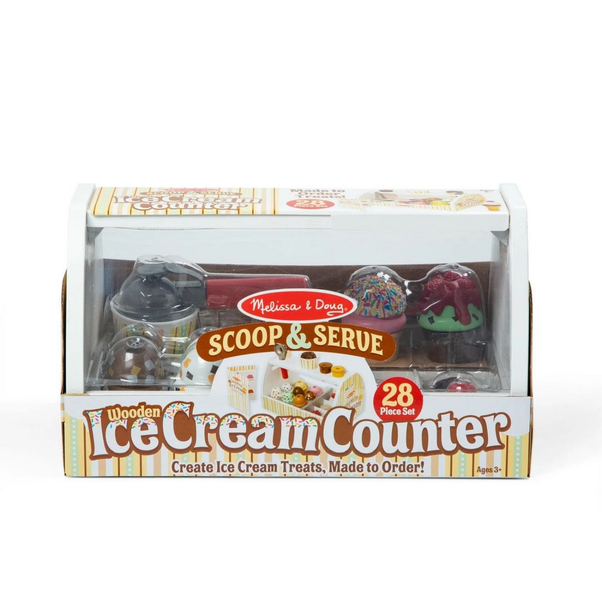 Melissa & Doug MPP PLF ScpServeWdnIceCream Cntr GML