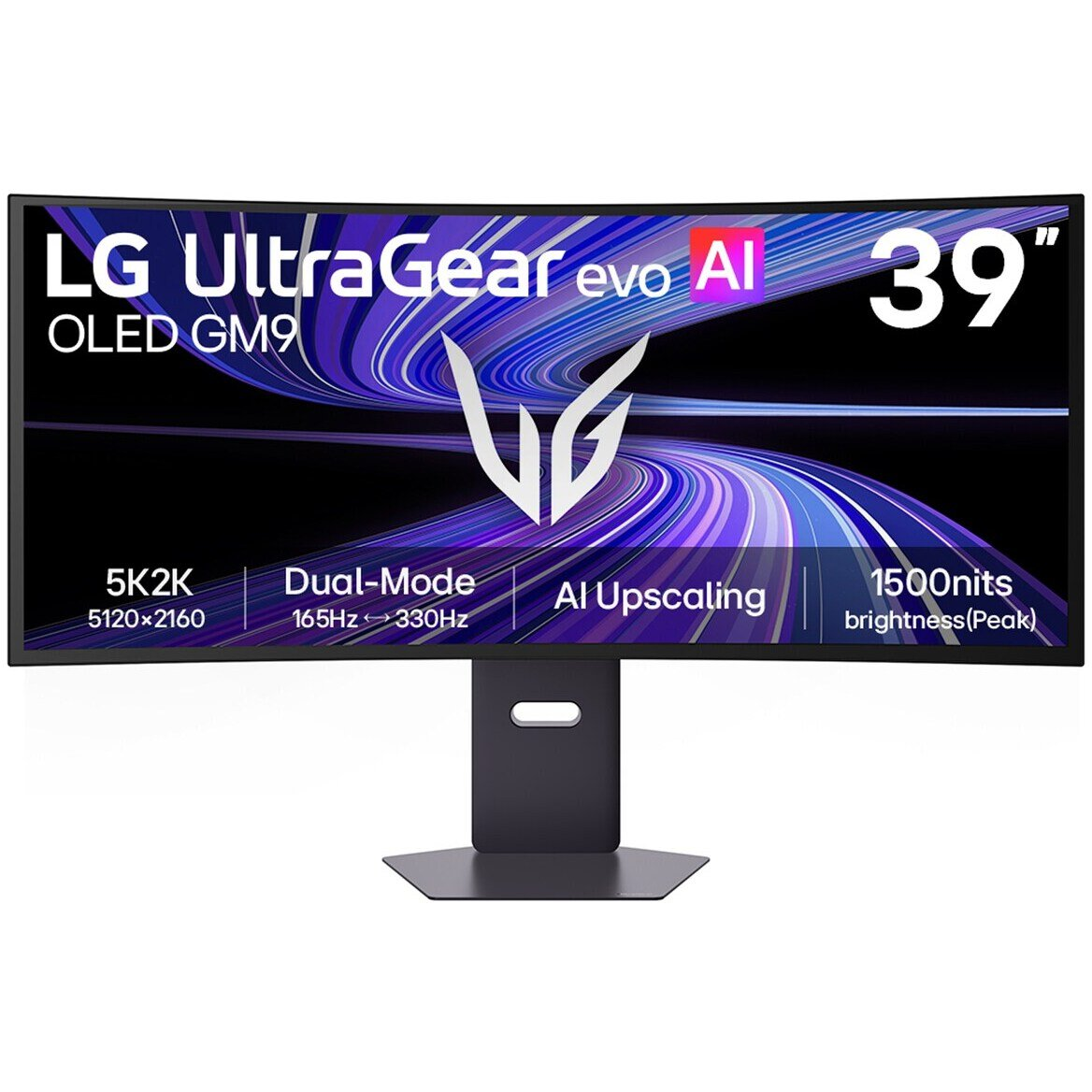 LG 39GX950B-B računalni monitor 99,1 cm (39") 5120 x 2160 pikseli 5K Ultra HD OLED Crno