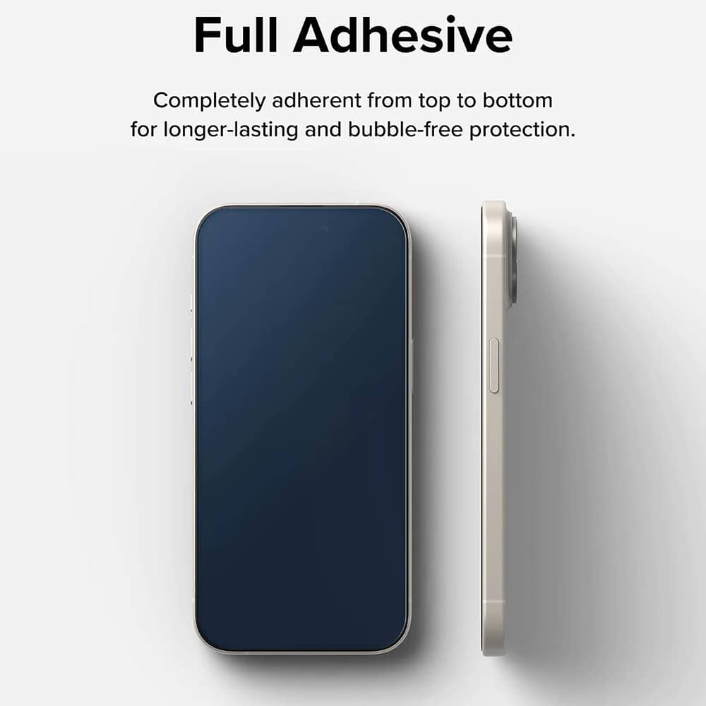 Ringke Cover Display ID Glass kaljeno staklo za iPhone 15 Pro -crno