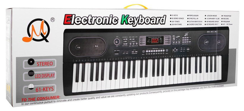 Dječji klavir MQ-603UFB + stalak za note + mikrofon