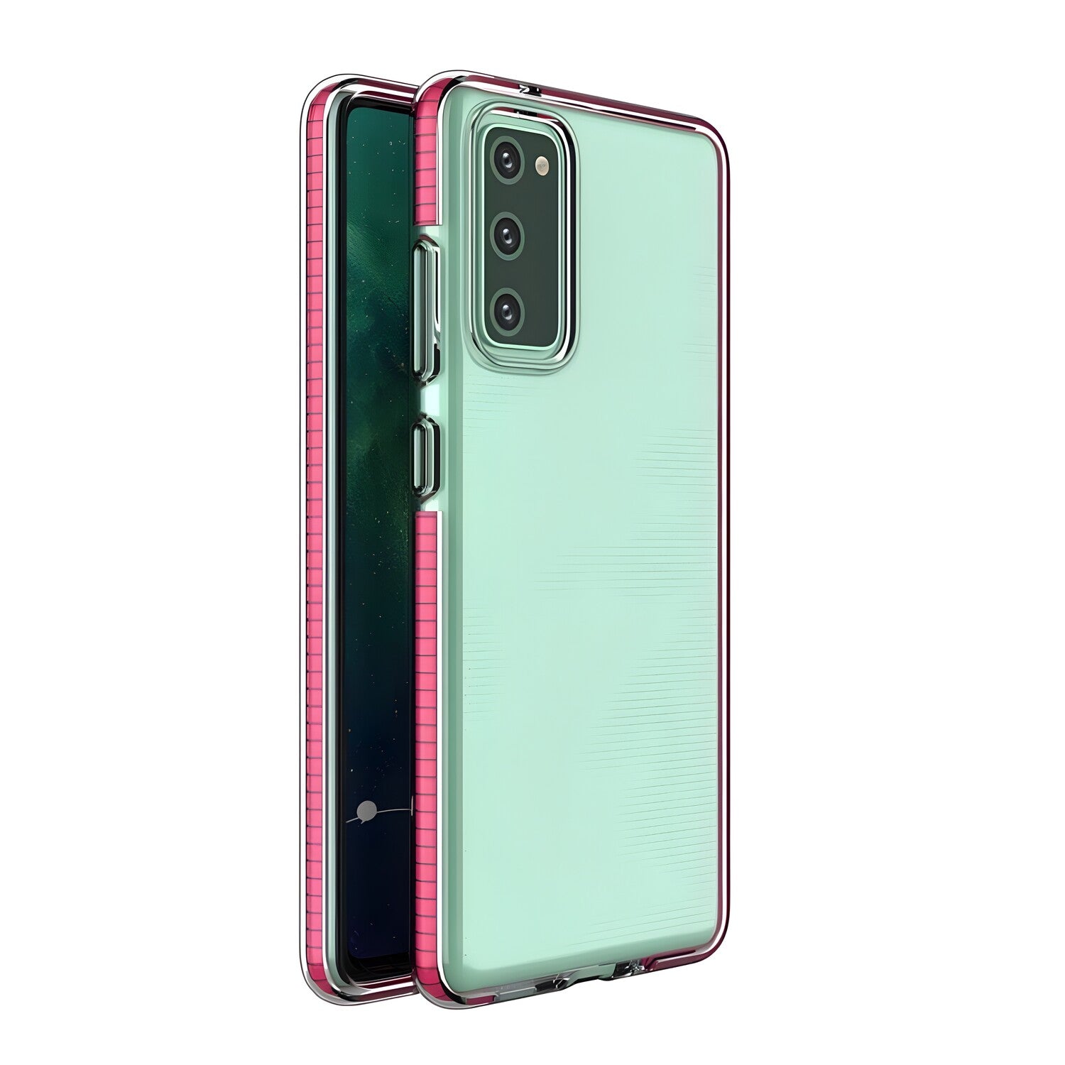 Silikonska futrola Spring Armor za Samsung Galaxy A02s - Roza KP30181