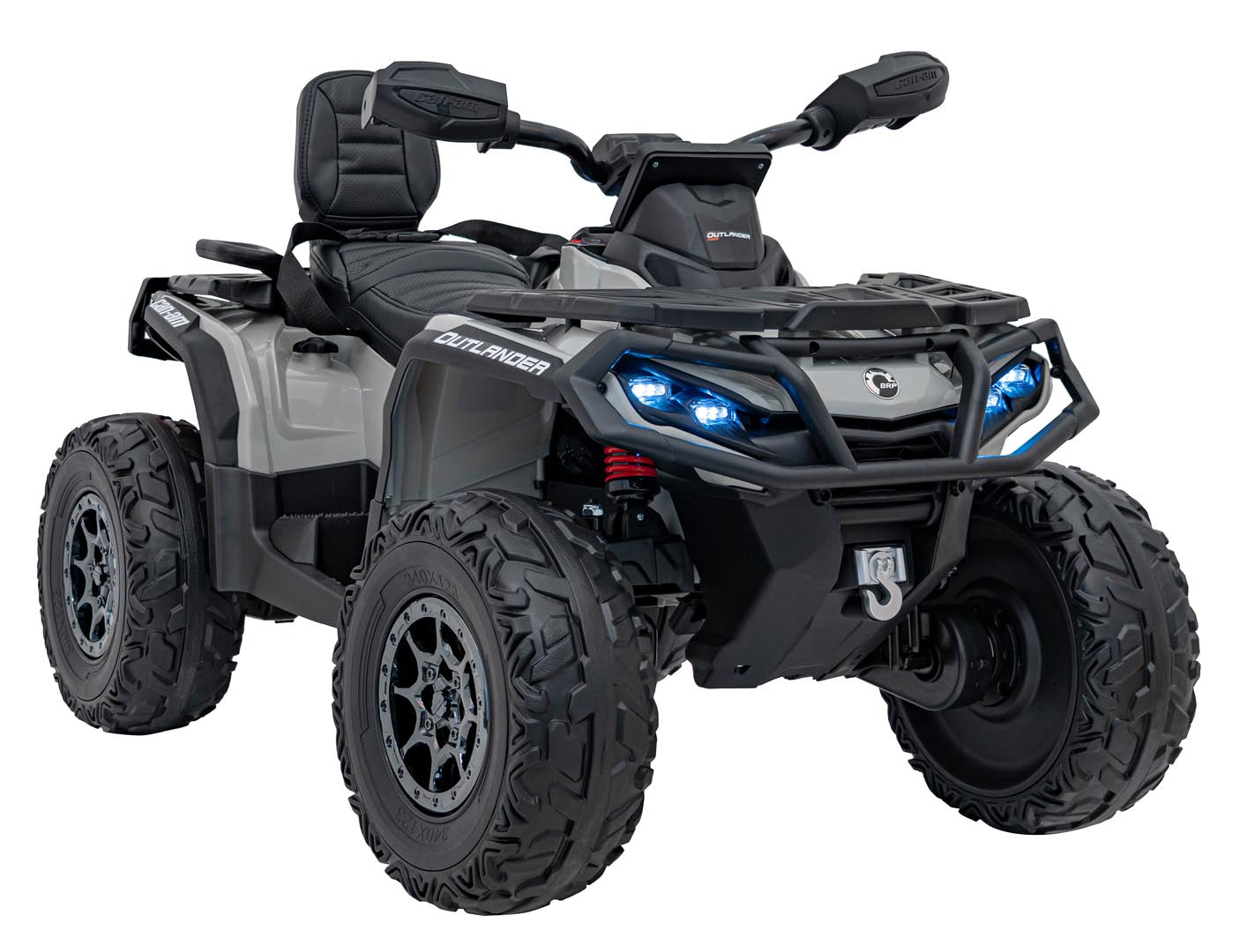 Quad na akumulator Can-Am Outlander ATV 4x4 - sivi