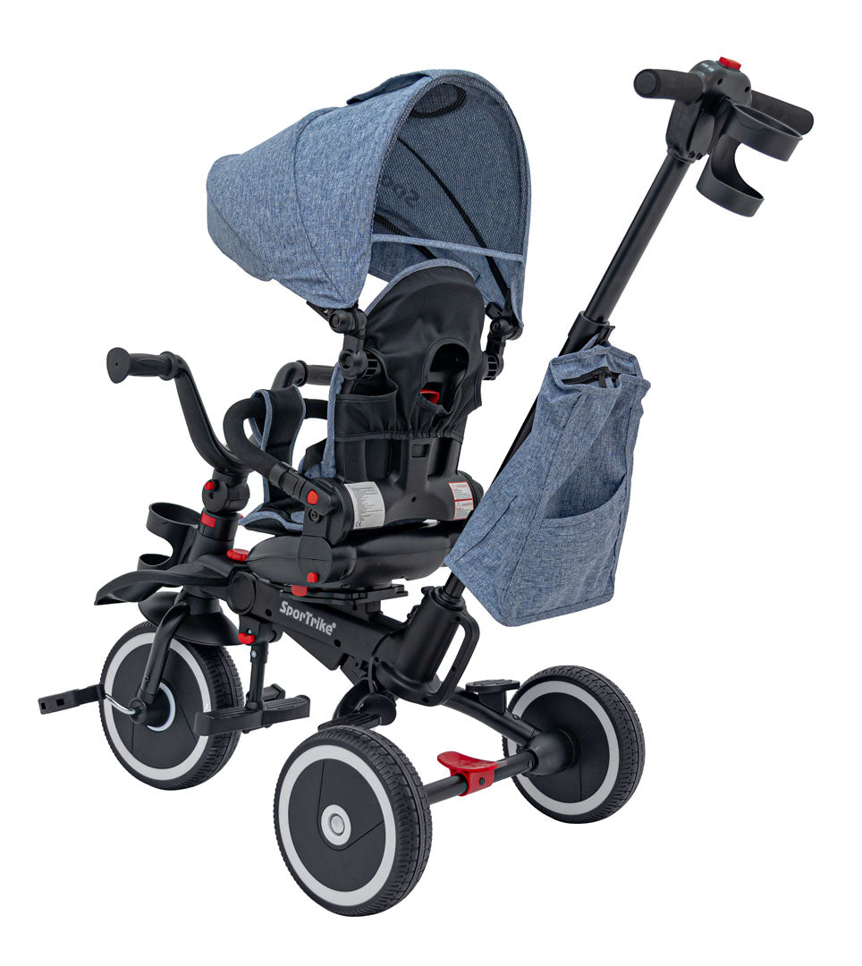 Dječji tricikl RIDER SPORTRIKE - plavi