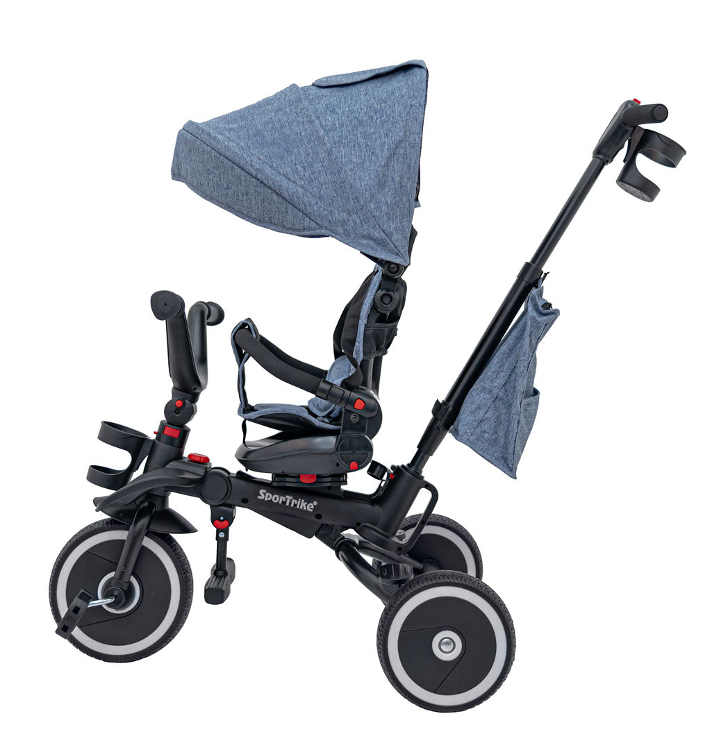 Dječji tricikl RIDER SPORTRIKE - Plavi