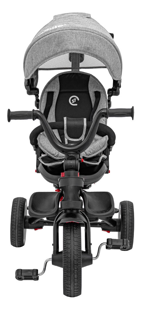 Dječji tricikl RIDER SPORTRIKE - Sivi