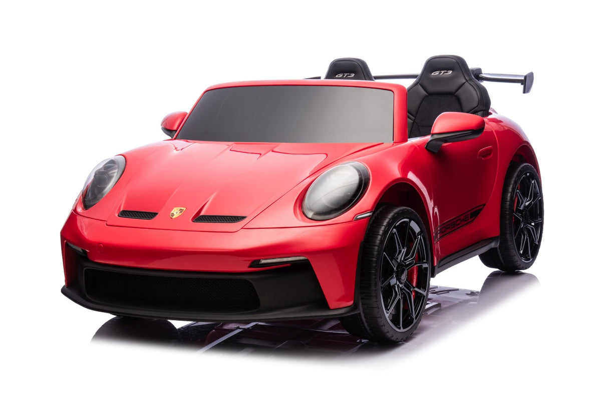 Licencirani auto na akumulator Porsche 911 GT3 4x4 STRONG - dvosjed - Crveni
