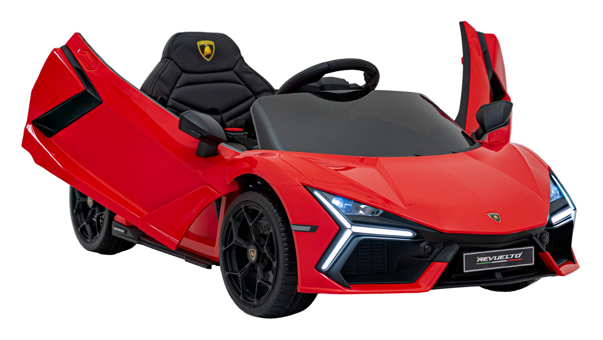 Licencirani auto na akumulator Lamborghini Revuelto 4x4 - crveni