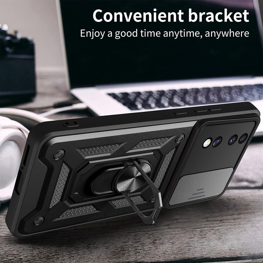 Techsuit – CamShield Series maska za Honor 70 – crna