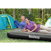Bestway 3-u-1 Napuhac Zračni Madrac Crno-Sivi 188x99x25 cm