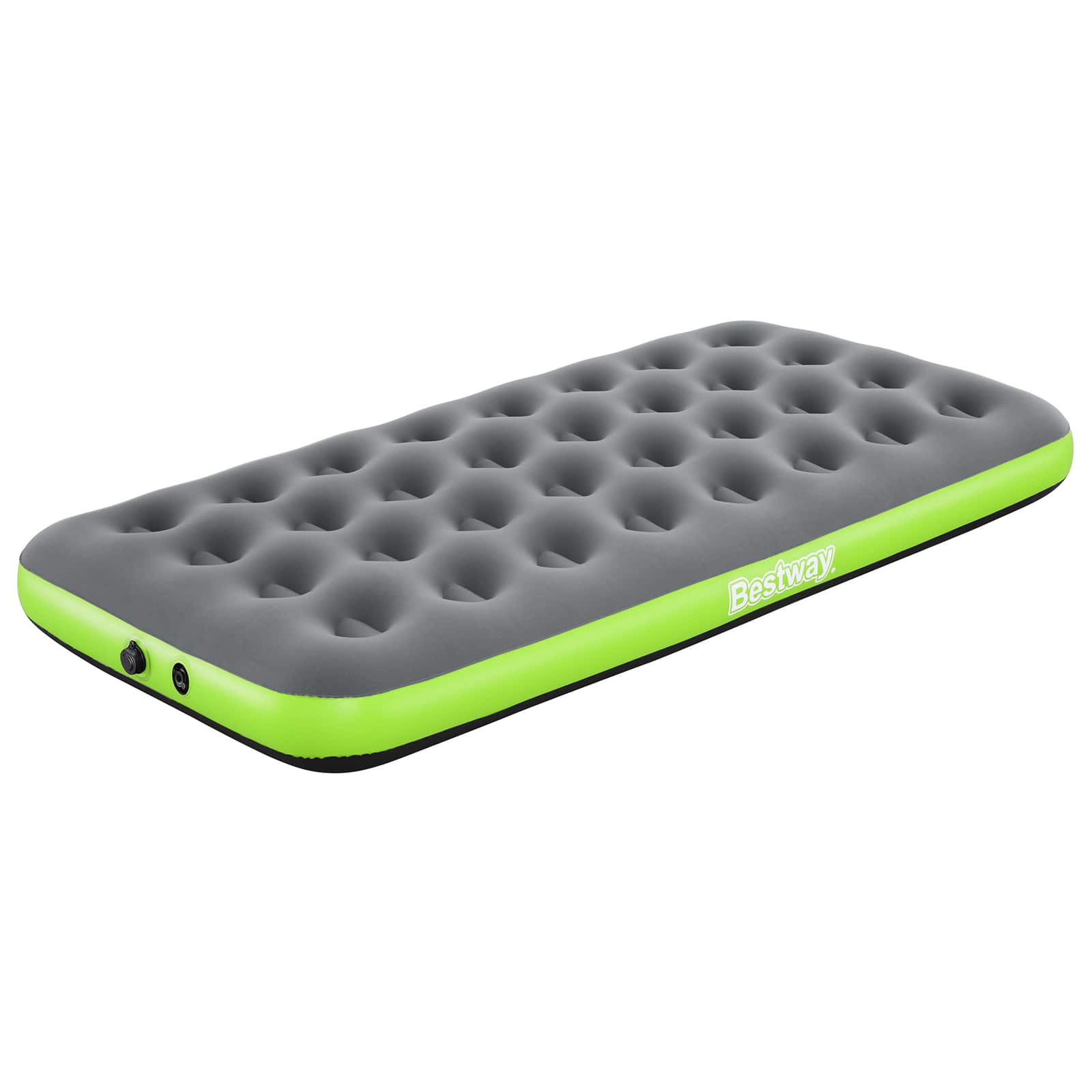 Bestway Zračni madrac 1-osobni 188 x 99 x 22 cm Siva i Zelena