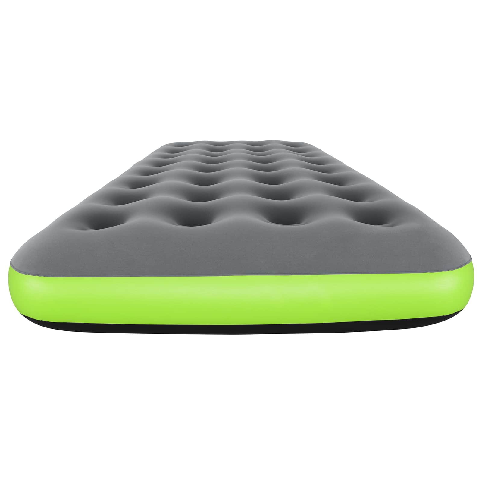Bestway Zračni madrac 1-osobni 188 x 99 x 22 cm Siva i Zelena