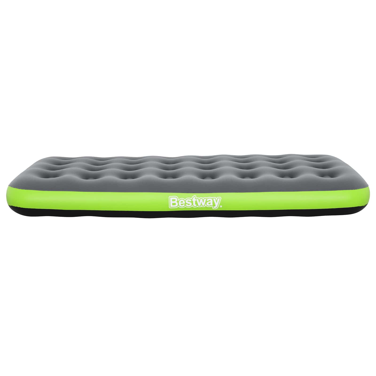 Bestway Zračni madrac 1-osobni 188 x 99 x 22 cm Siva i Zelena