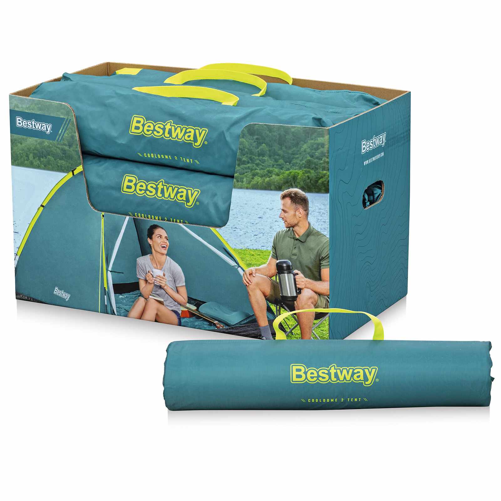 Bestway Cool Mount šator Zelena 1,45 x 2,05 x 1 m