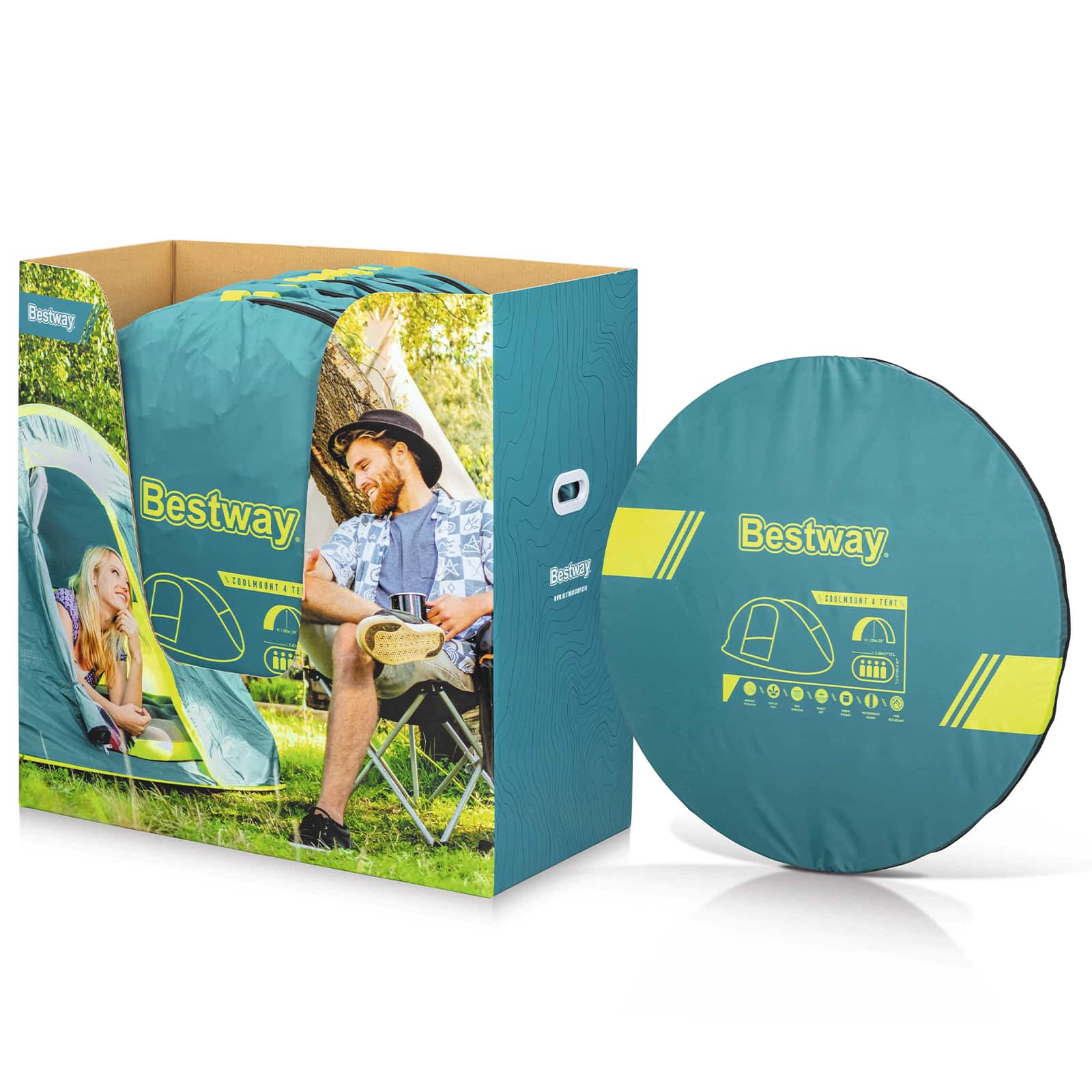 Bestway Cool Mount šator Zelena 2,10 x 2,40 x 1,00 m