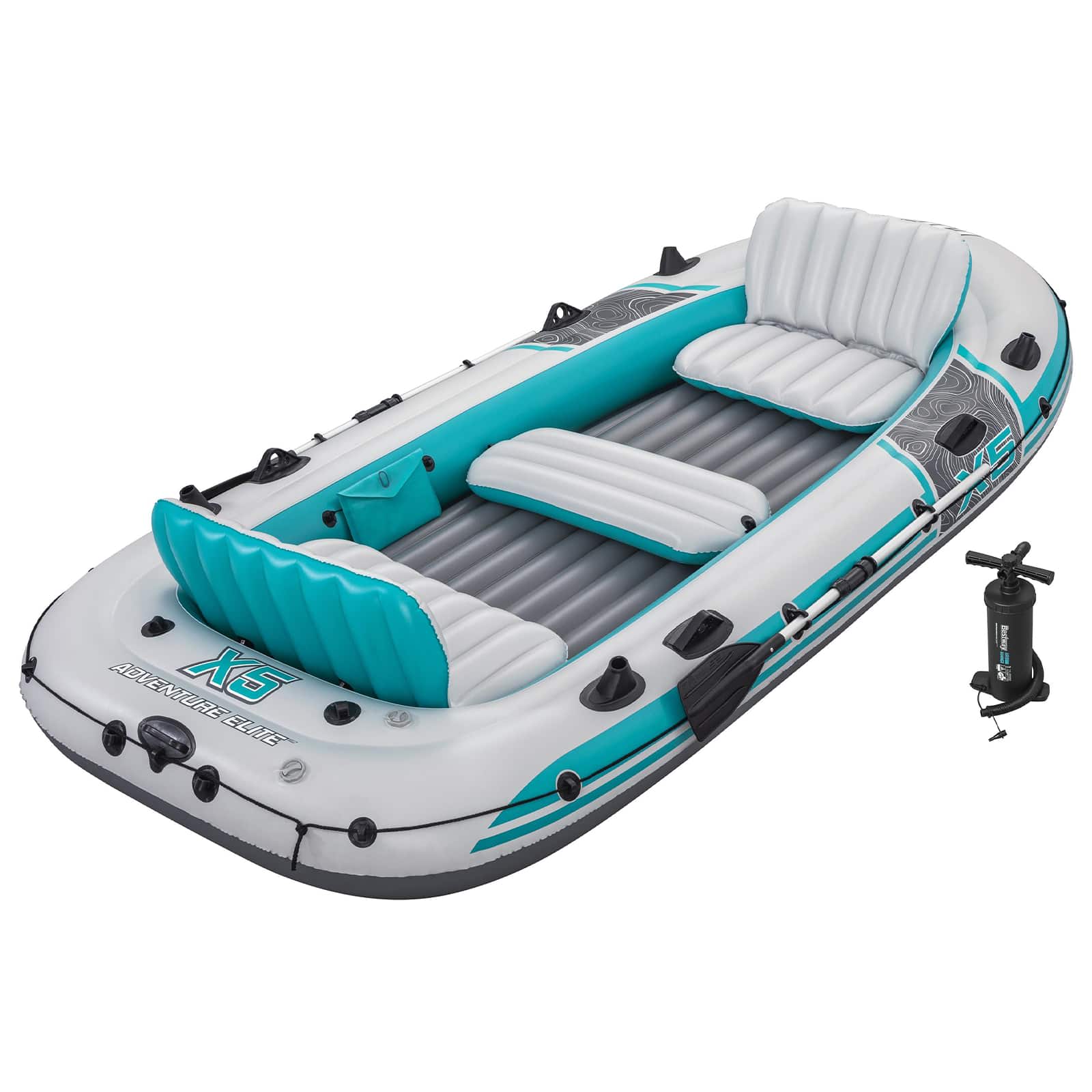 Bestway Gumenjak Siva i bijela 3,64 x 1,66 m PVC