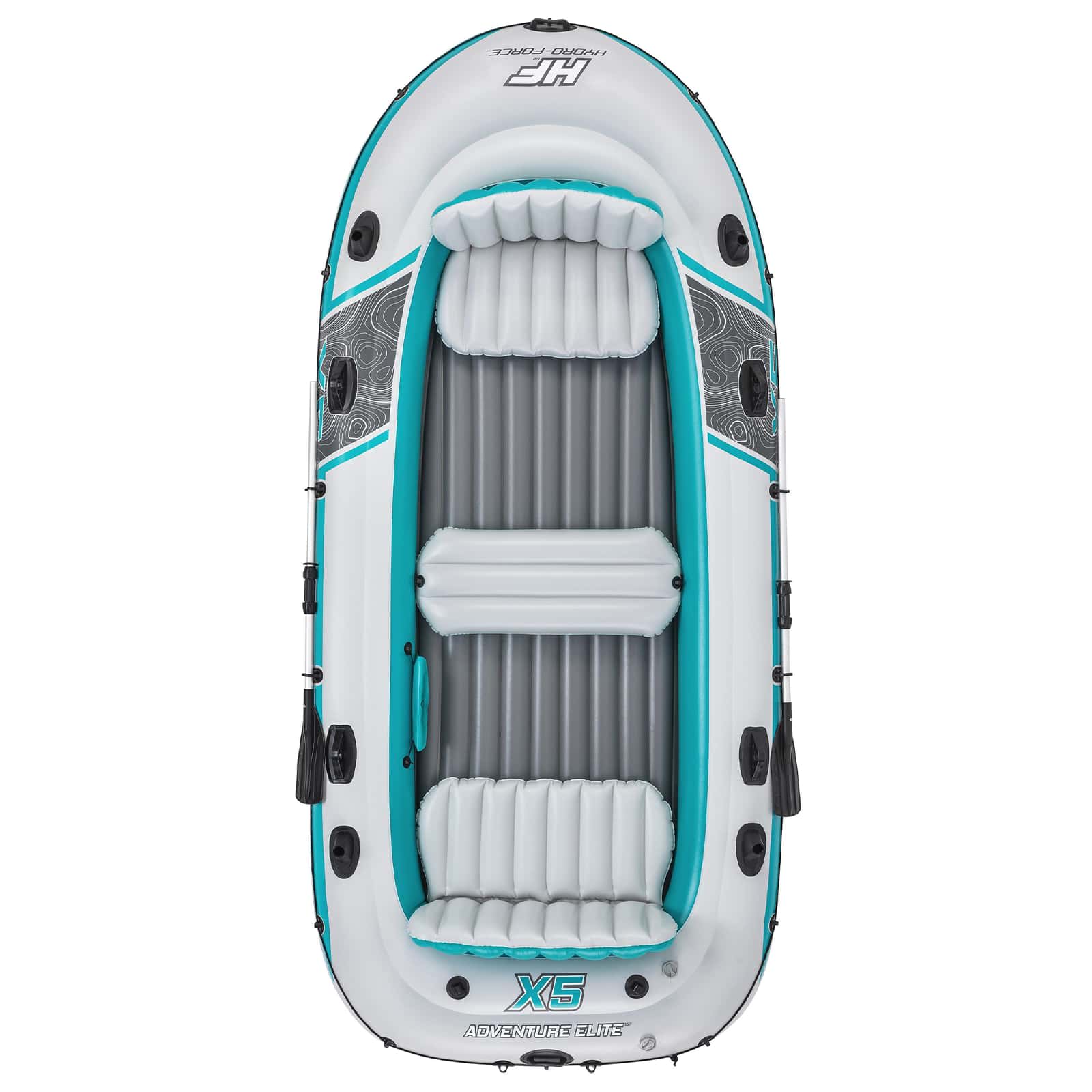 Bestway Gumenjak Siva i bijela 3,64 x 1,66 m PVC