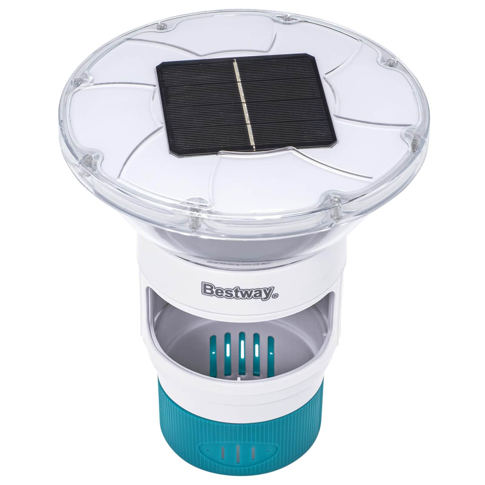 Bestway Plutajući solarni svjetlo Bijela Ø 7,6 cm PC i ABS