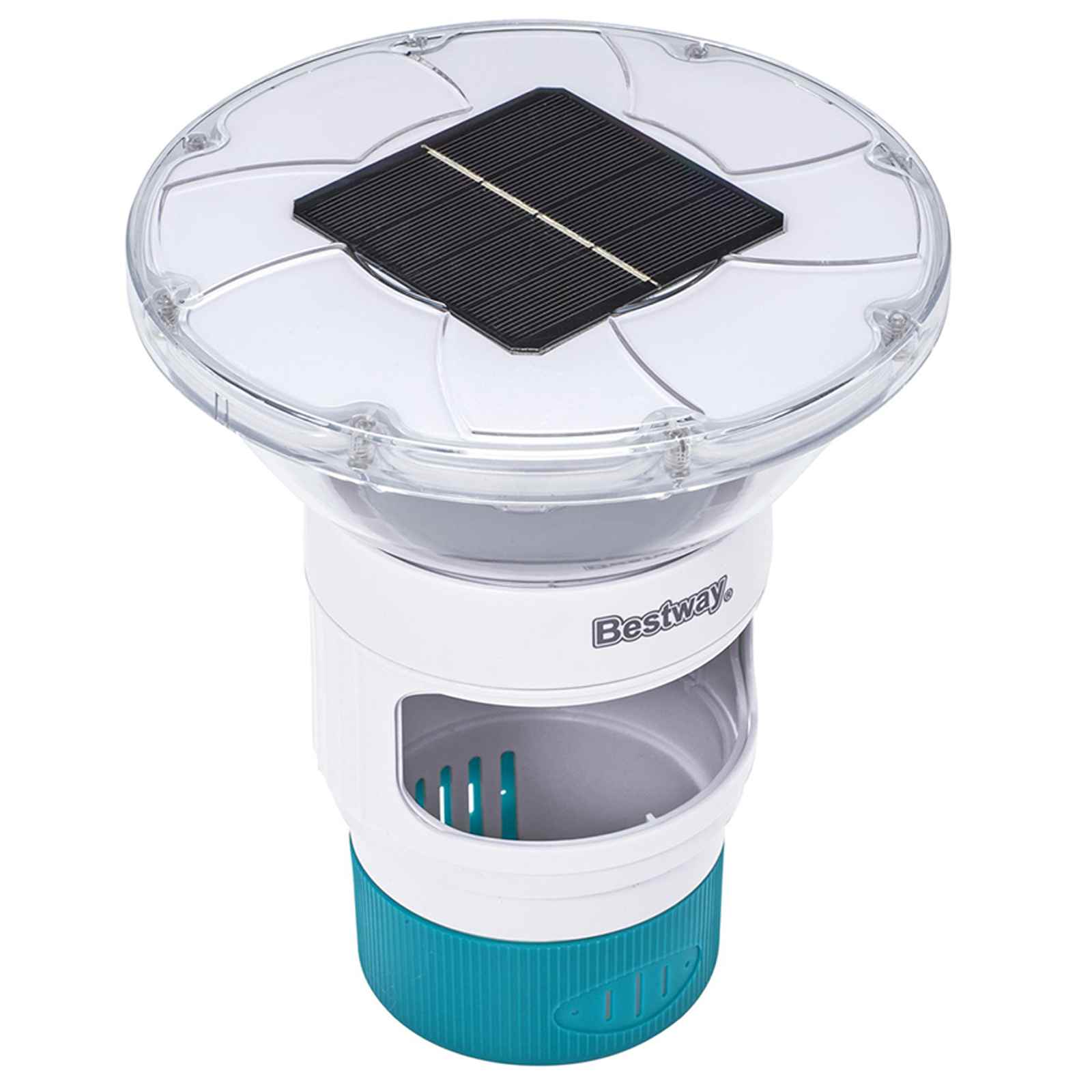 Bestway Plutajući solarni svjetlo Bijela Ø 7,6 cm PC i ABS