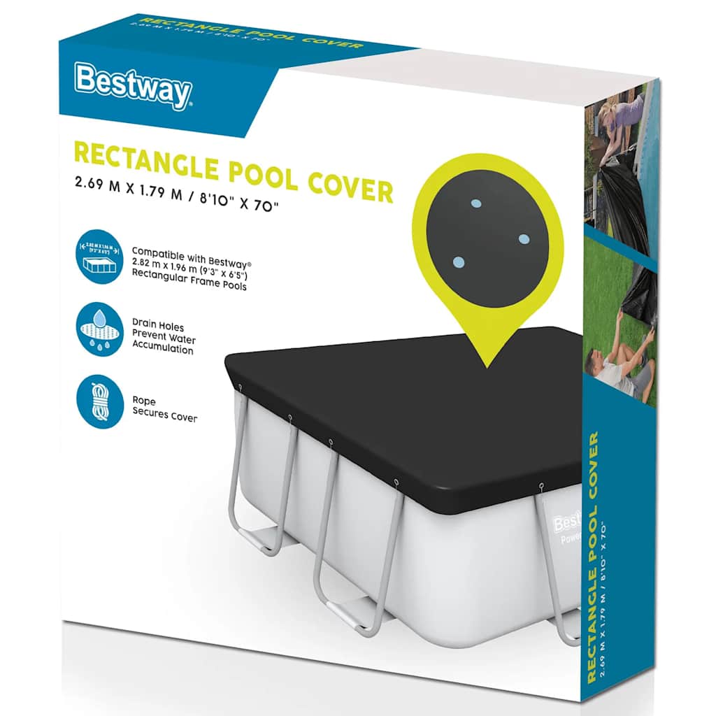 Bestway Flowclear pokrivač za bazen 269 x 179 cm