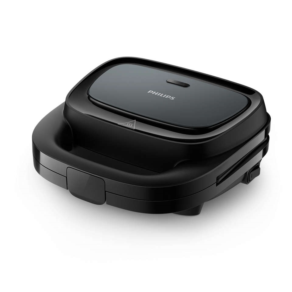 Philips 3000 series HD2330/90 aparat za sendviče 750 W Crno