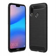 CARBON maska za HUAWEI P20 LITE crna