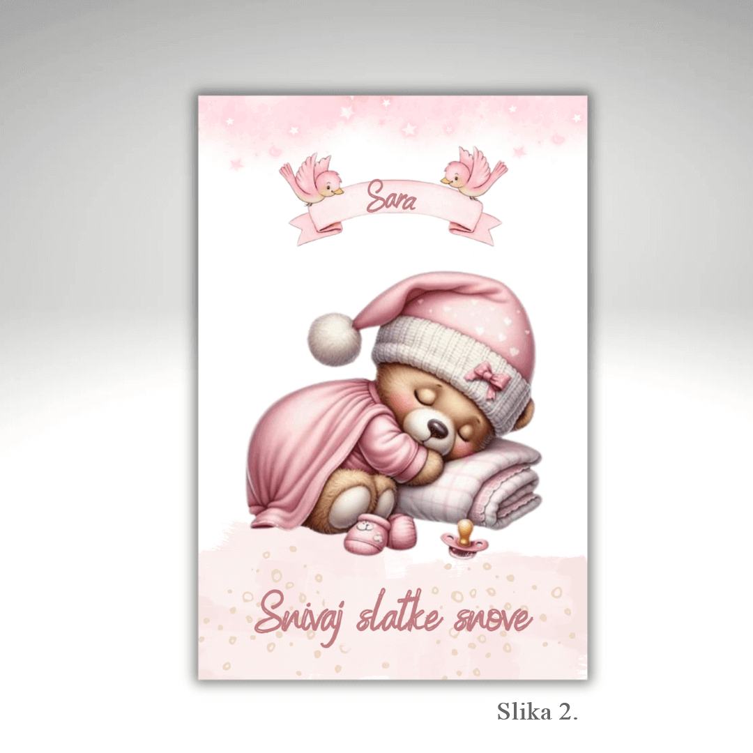 Unikatne slike za dječju sobu – Slatki snovi za male princeze - 2. - 0013