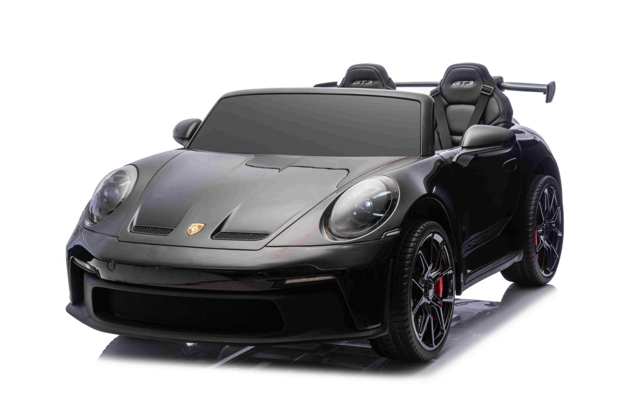 Licencirani auto na akumulator Porsche 911 GT3 STRONG MP4 - dvosjed - crni