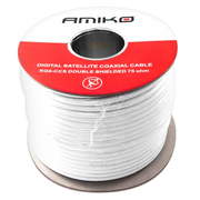 Amiko Koaksijalni kabel RG-6, CCS, 90dB, 100 met., motalica - RG6/90db - 100m REEL