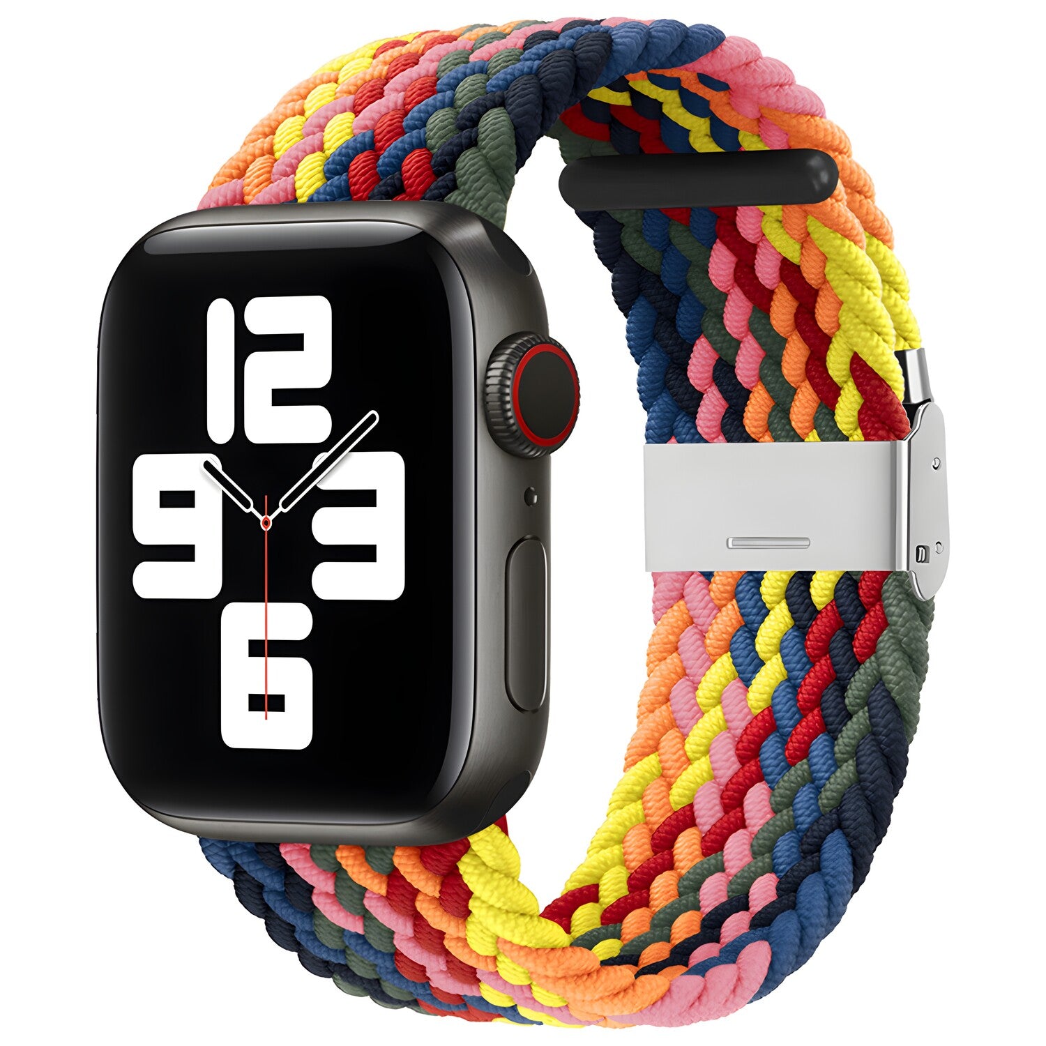 Kvalitetna Narukvica za Apple Watch 1 / 2 / 3 / 4 / 5 / 6 / 7 / 8 / 9 / SE / SE 2 (38 / 40 / 41mm) - Višebojna 2 KP31292