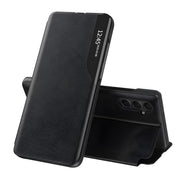Elegantna knjižna futrola View Case za Samsung Galaxy A15/Galaxy A15 5G - Crna KP29175