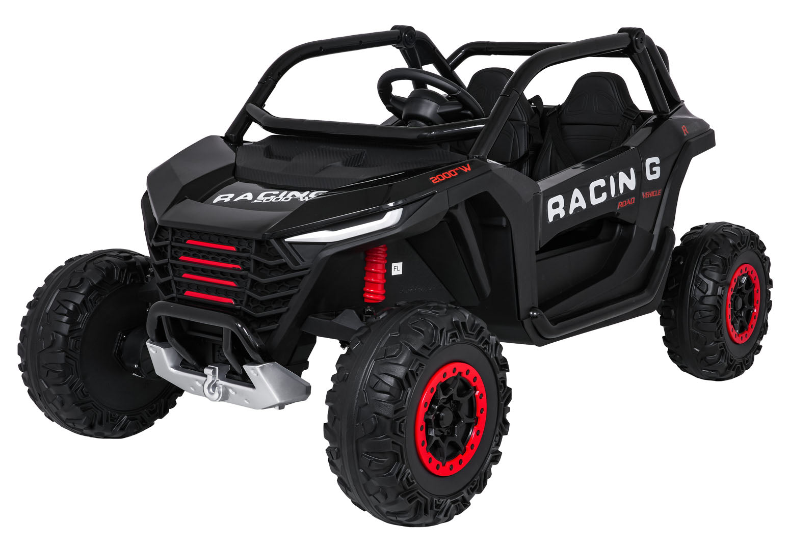 Buggy na akumulator RACING Road 2000 4x4 - dvosjed - crni
