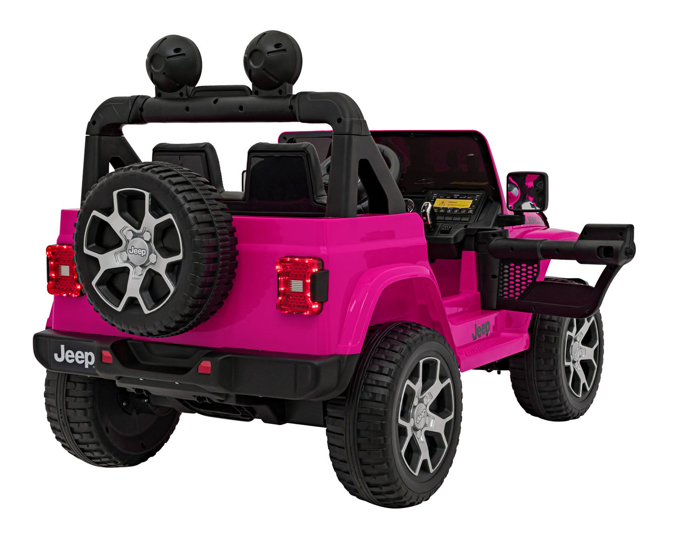 Licencirani auto na akumulator Jeep Wrangler Rubicon 4x4 - rozi