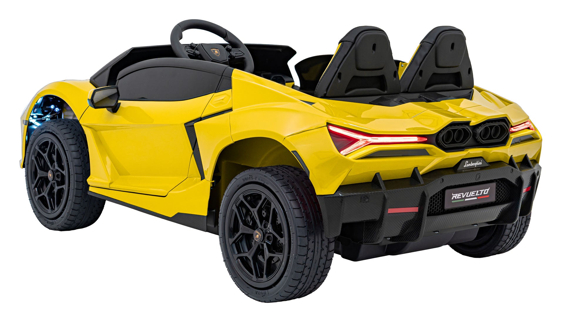 Licencirani auto na akumulator Lamborghini Revuelto XL STRONG - dvosjed - žuti