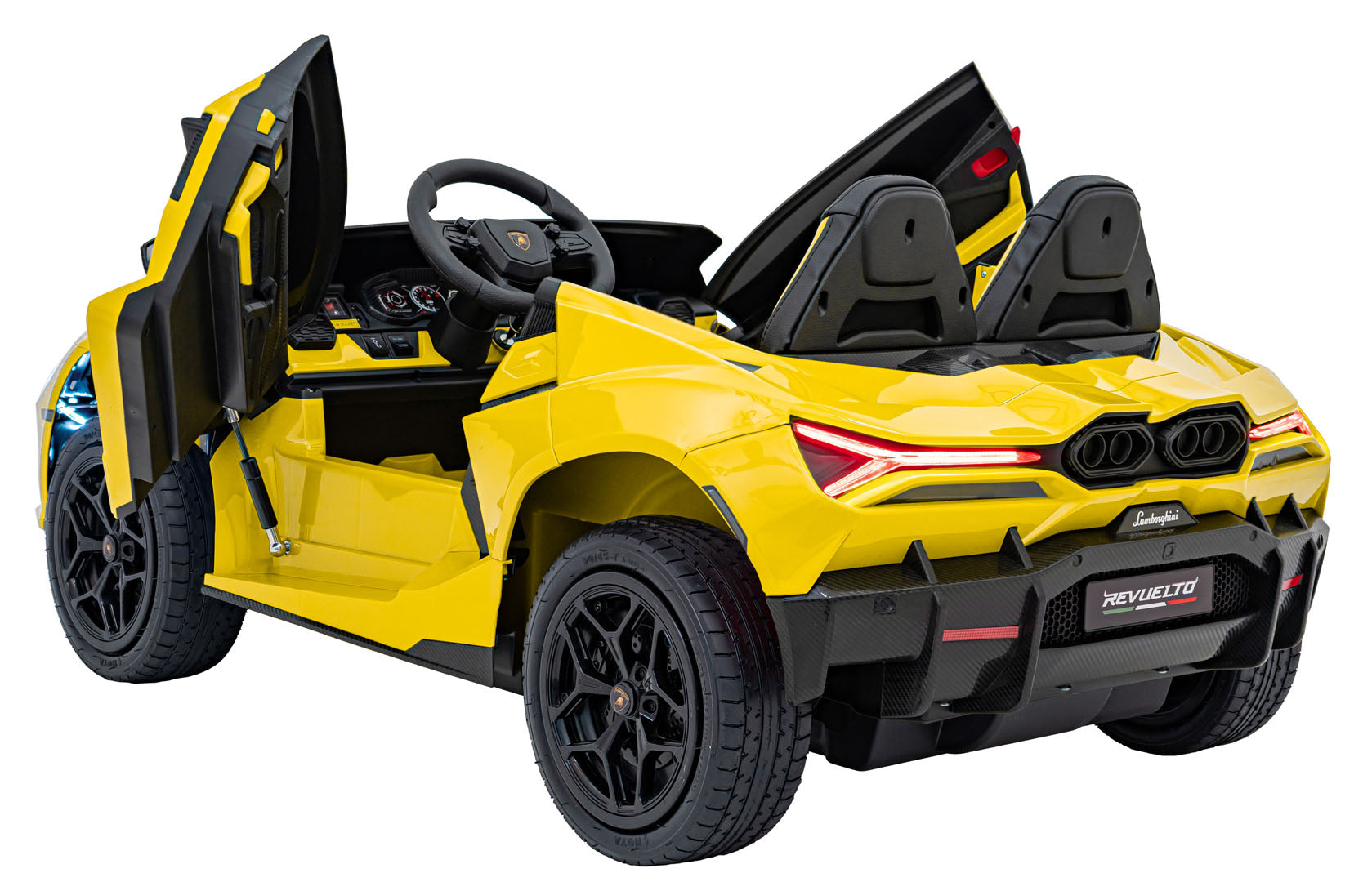 Licencirani auto na akumulator Lamborghini Revuelto XL STRONG - dvosjed - žuti
