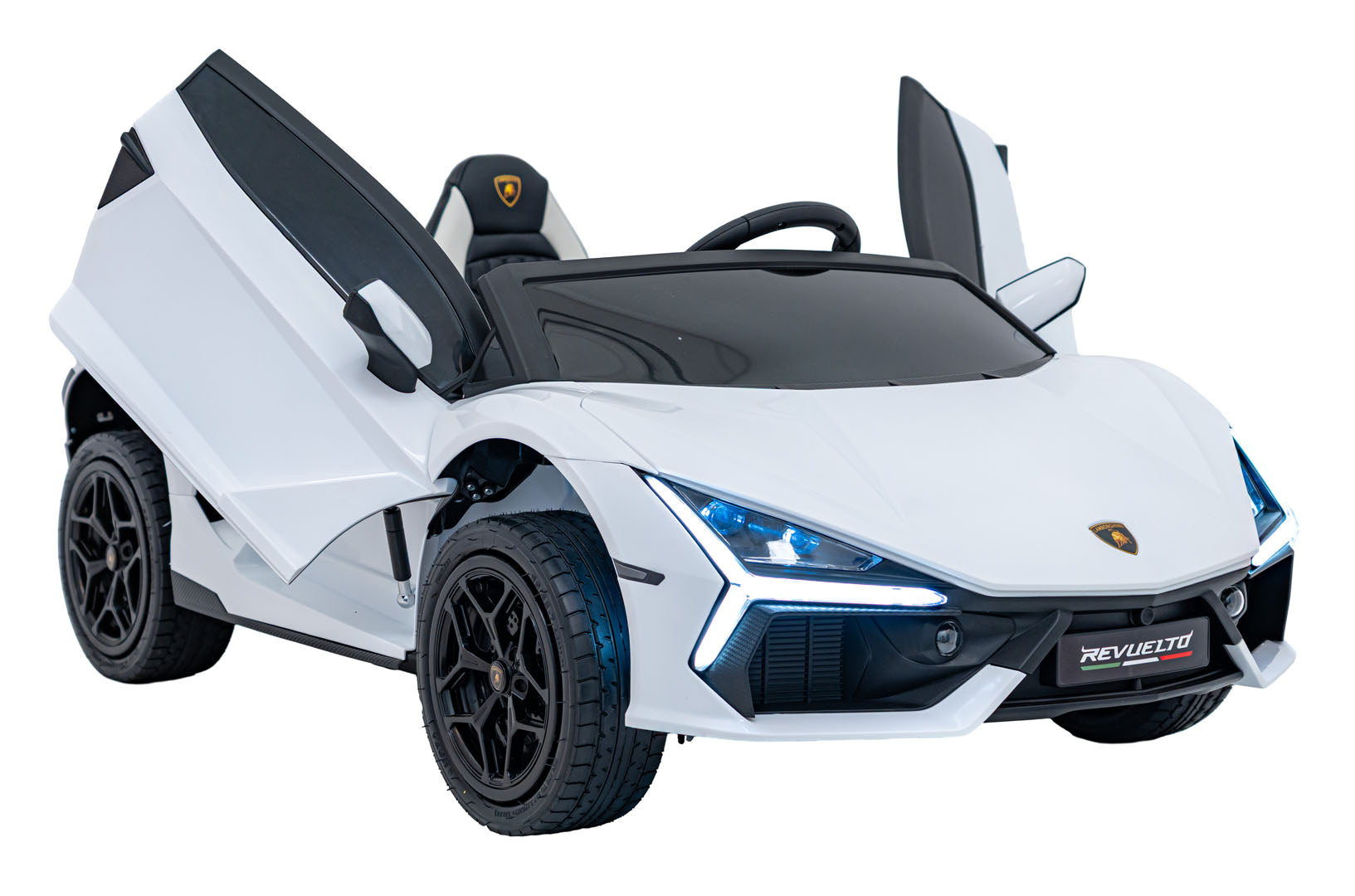 Licencirani auto na akumulator Lamborghini Revuelto XL STRONG - dvosjed - bijeli