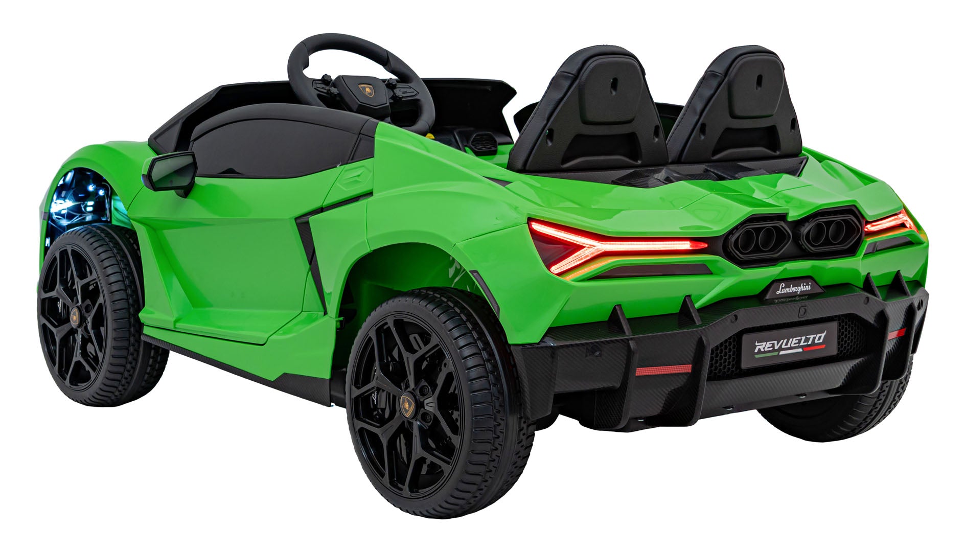 Licencirani auto na akumulator Lamborghini Revuelto XL 4x4 - dvosjed - zeleni