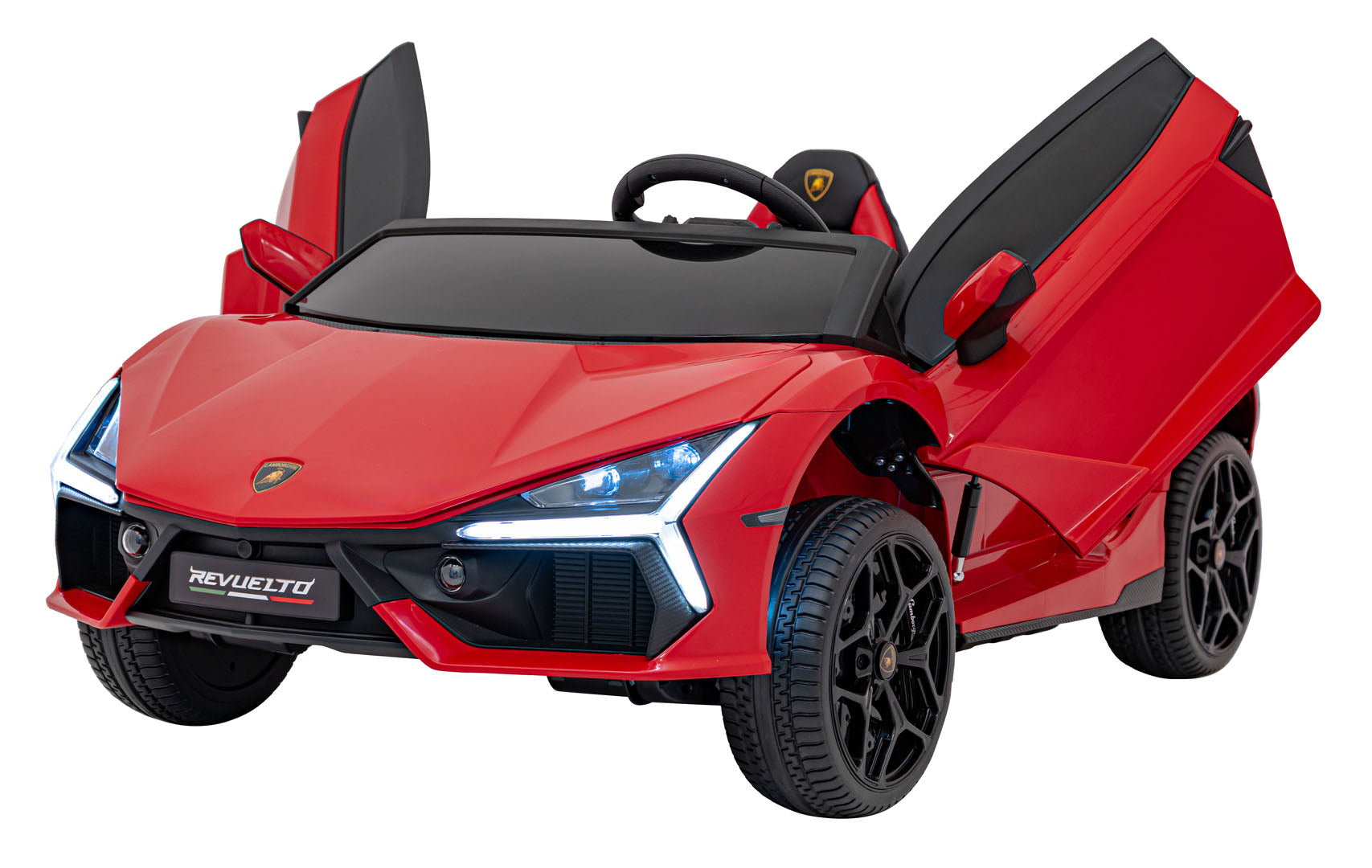 Licencirani auto na akumulator Lamborghini Revuelto XL 4x4 - dvosjed - crveni
