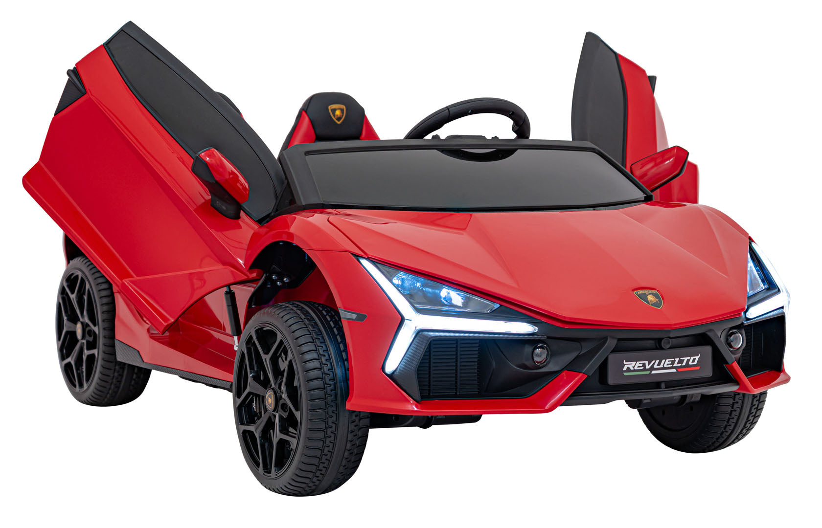 Licencirani auto na akumulator Lamborghini Revuelto XL 4x4 - dvosjed - crveni
