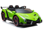 Licencirani auto na akumulator Lamborghini Veneno 4x4 + MP4 - zeleni