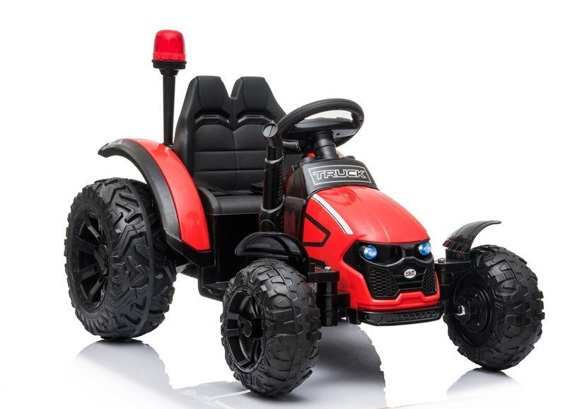 Traktor na akumulator s prikolicom HZB-200 - crveni