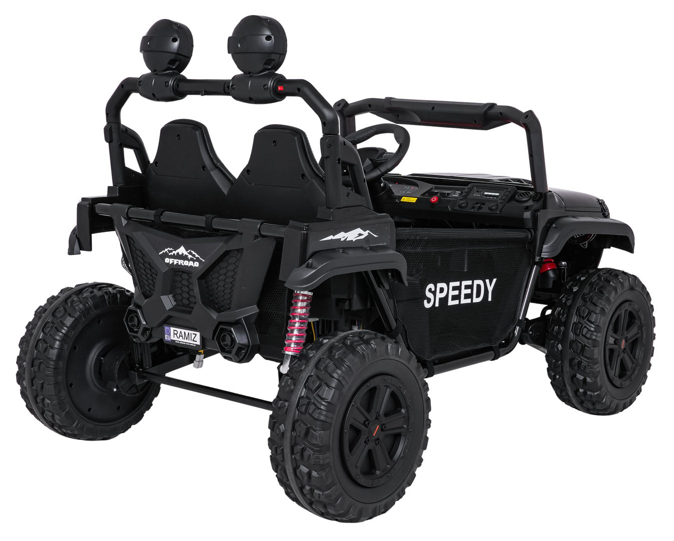 Buggy na akumulator PASSION 4x4 - dvosjed - crni