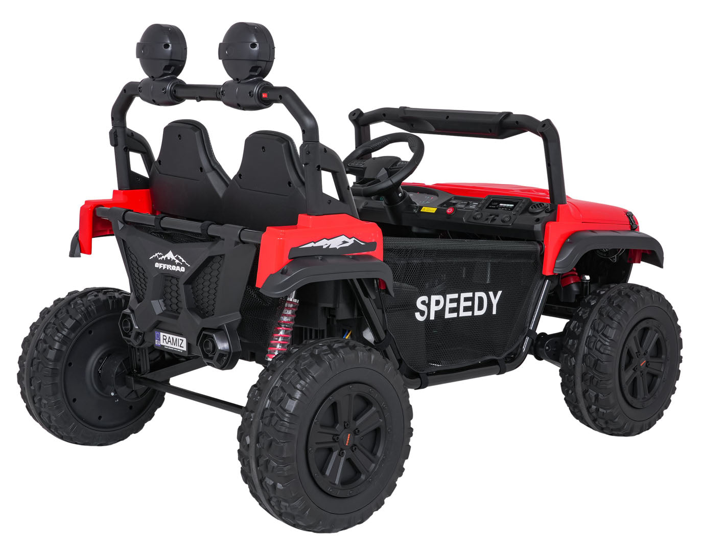 Buggy na akumulator PASSION 4x4 - dvosjed - crveni
