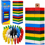 Arkadna igra Jenga s brojevima + kockicama - 54 elemenata